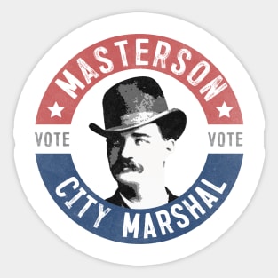 Vote Masterson Sticker